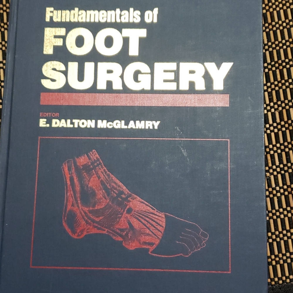 Foot surgery book